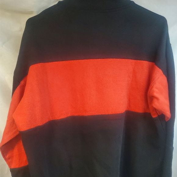 Marlboro Unlimited Gear Mens Black Red 1/3 Zip Collared Pullover Jacket Size M - Picture 7 of 8